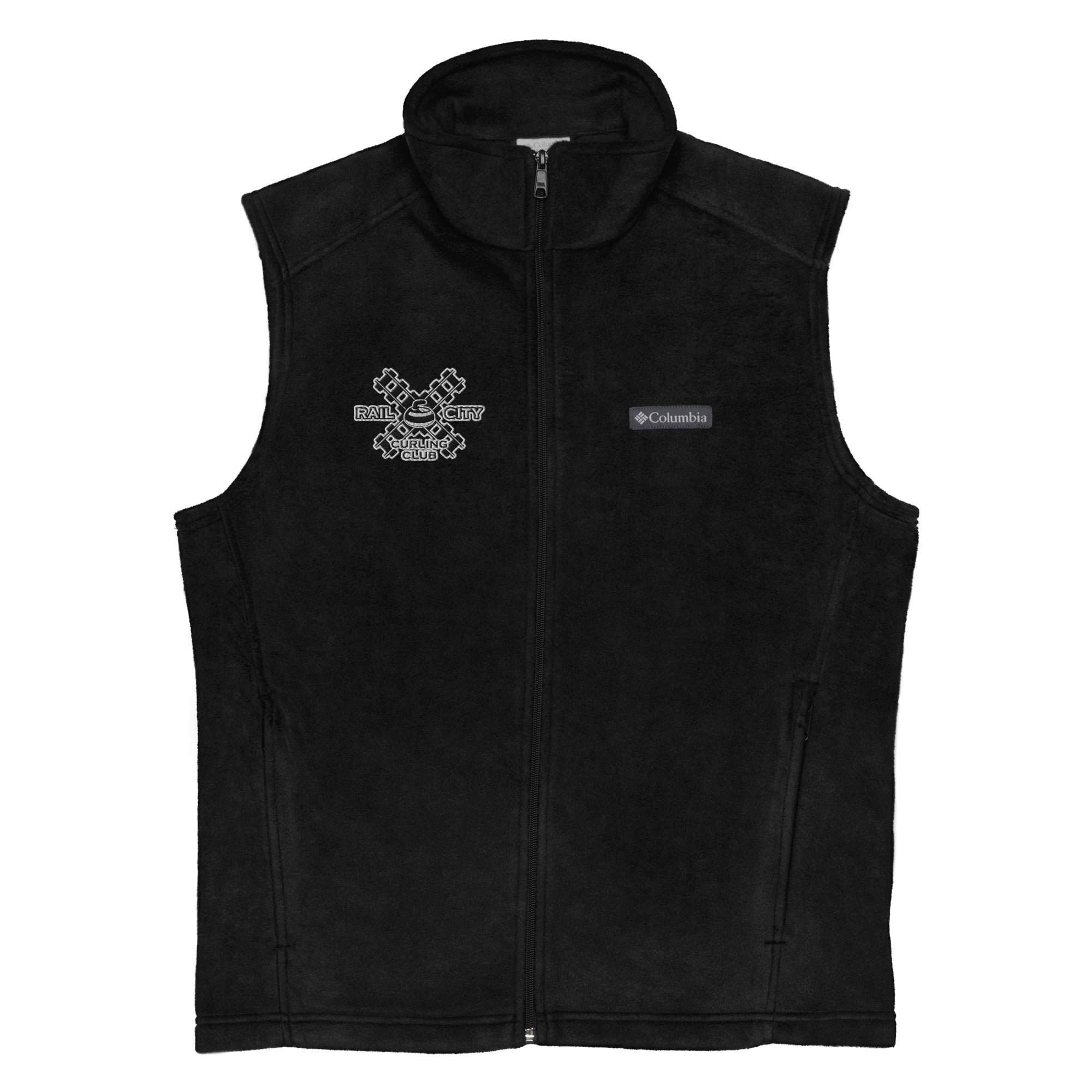 Rail City Men’s Columbia fleece vest - Broomfitters