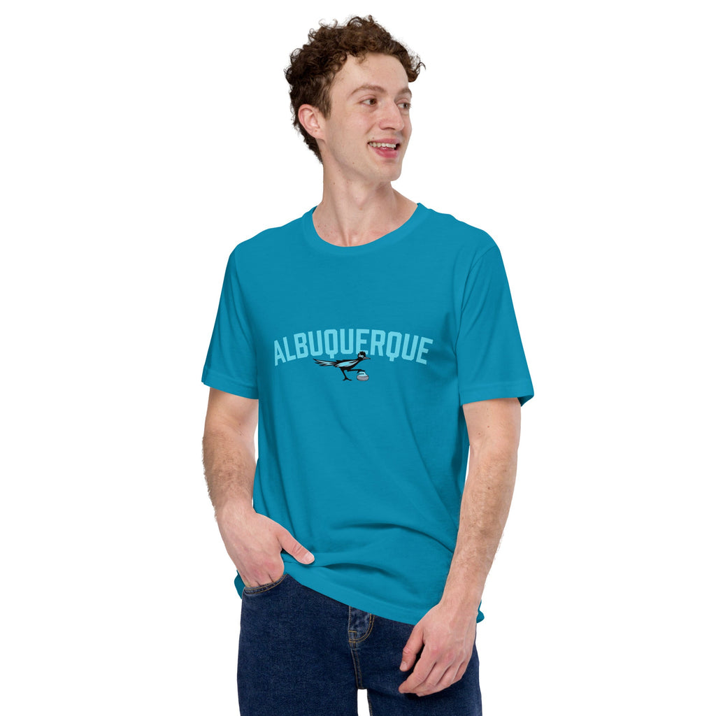 RoadRunner Big Block Letters Unisex t-shirt - Broomfitters