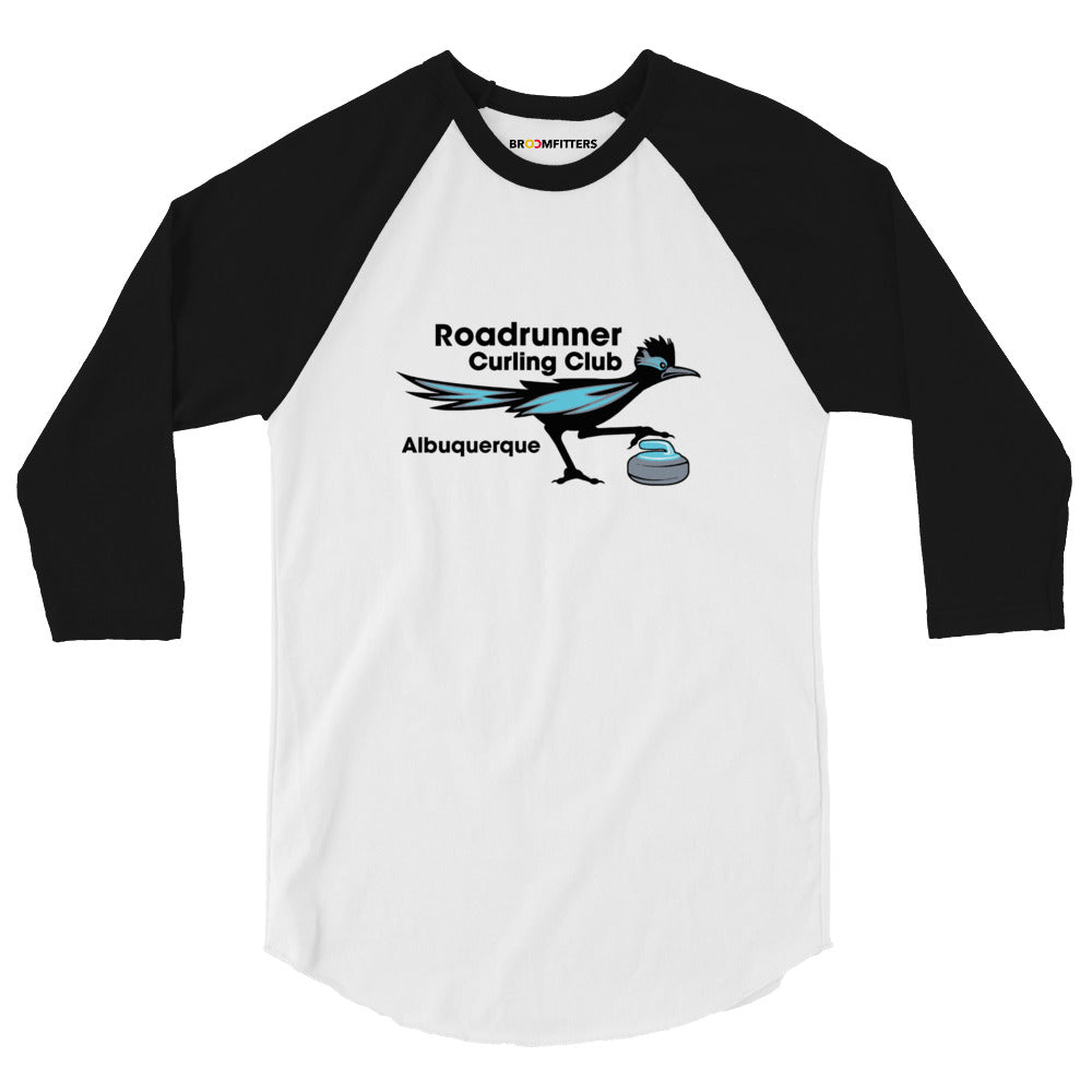 Roadrunner Curling Club 3/4 sleeve raglan shirt - Broomfitters
