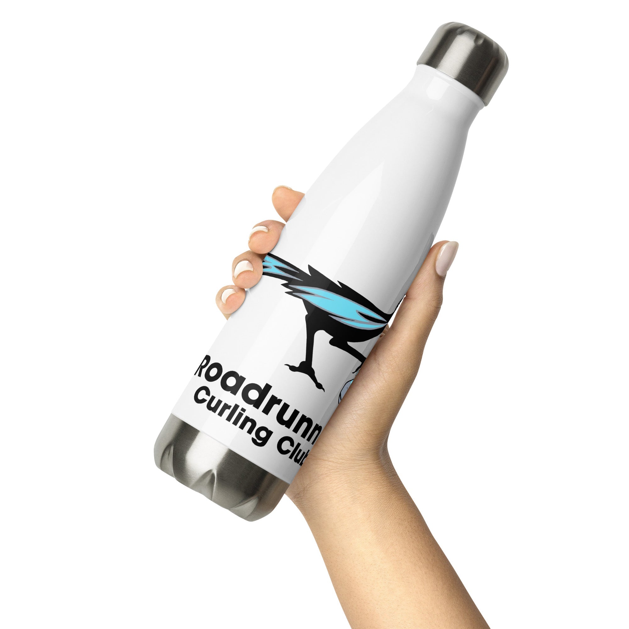 Roadrunner Curling Club Stainless steel water bottle - Broomfitters