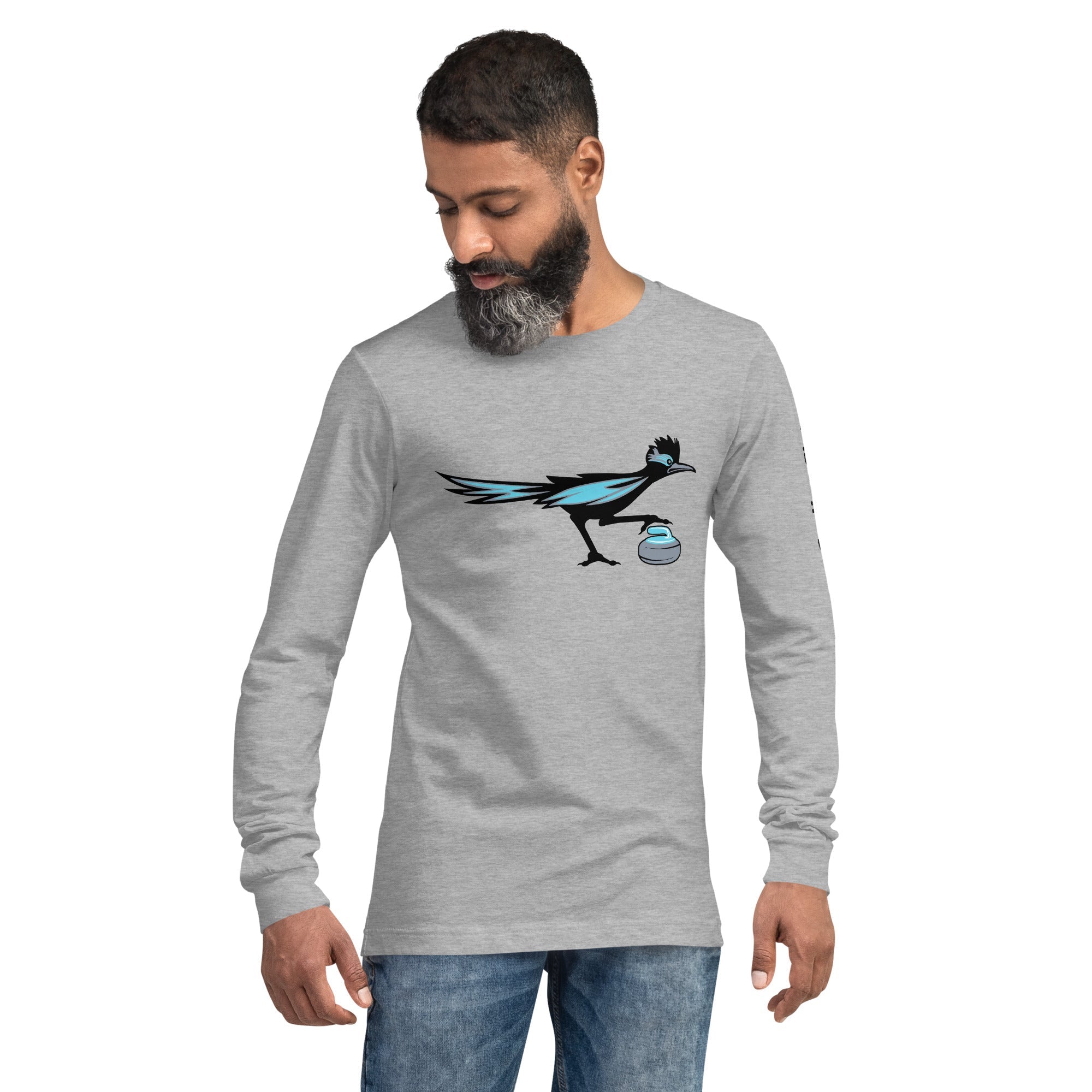 Roadrunner Curling Club Unisex Long Sleeve Tee - Broomfitters