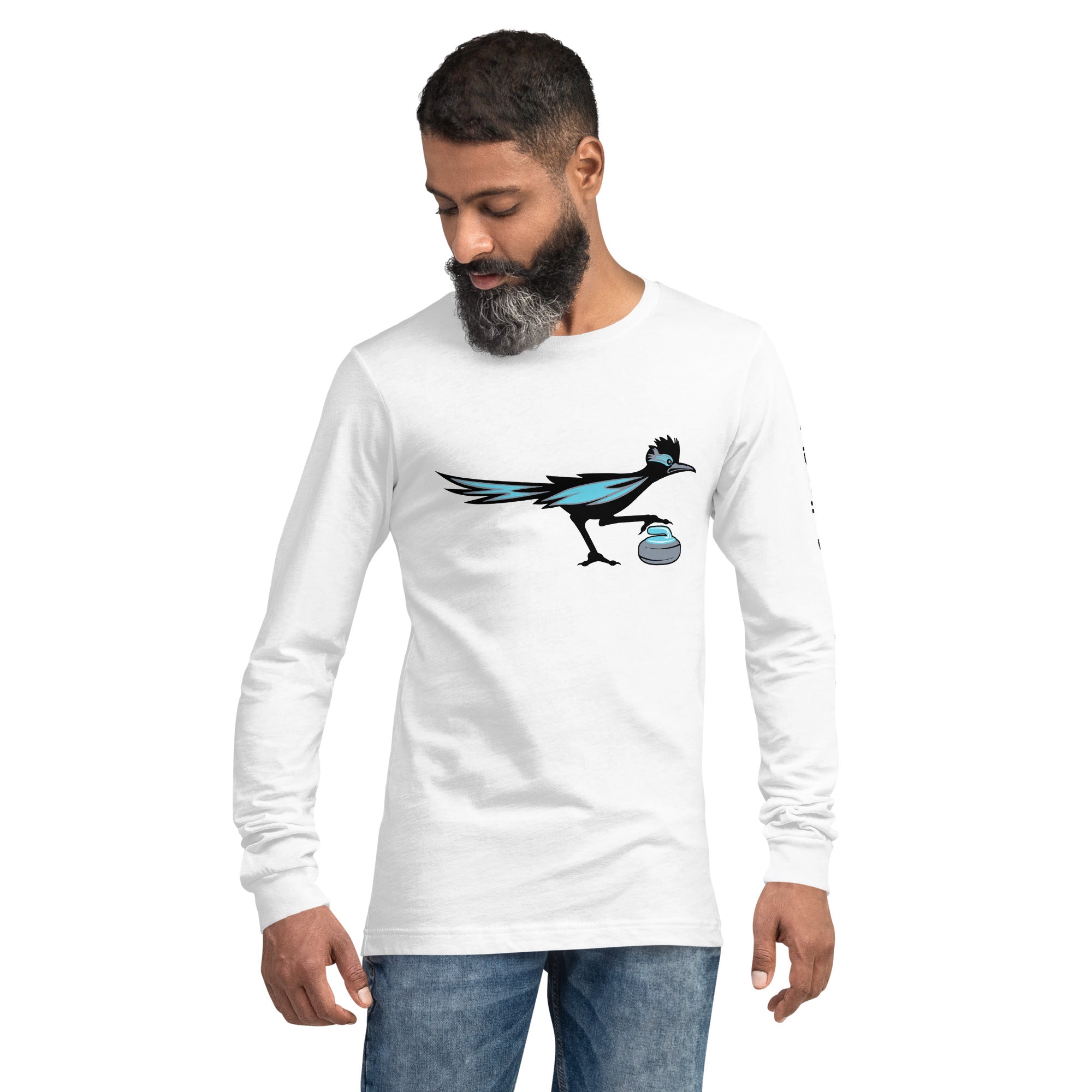 Roadrunner Curling Club Unisex Long Sleeve Tee - Broomfitters