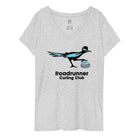 Roadrunner Curling Club Women’s recycled v-neck t-shirt - Broomfitters