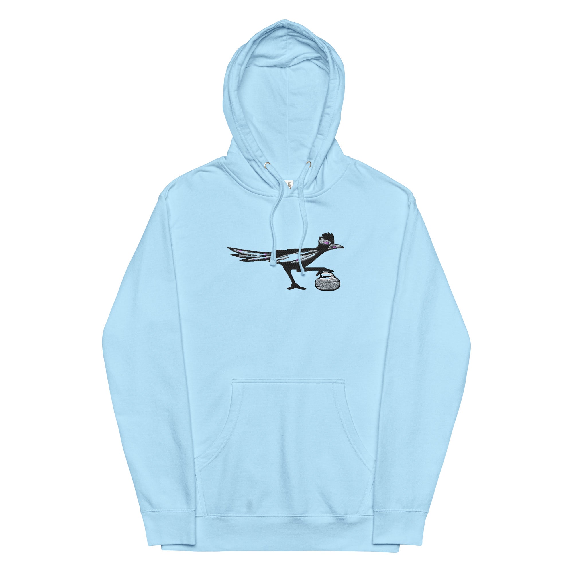 Roadrunner Embroidered Midweight Hoodie Pop - Broomfitters