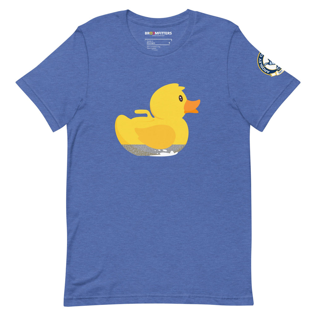 Rubber Ducky Stone Ardsley Curling Club Short-Sleeve Unisex T-Shirt - Broomfitters