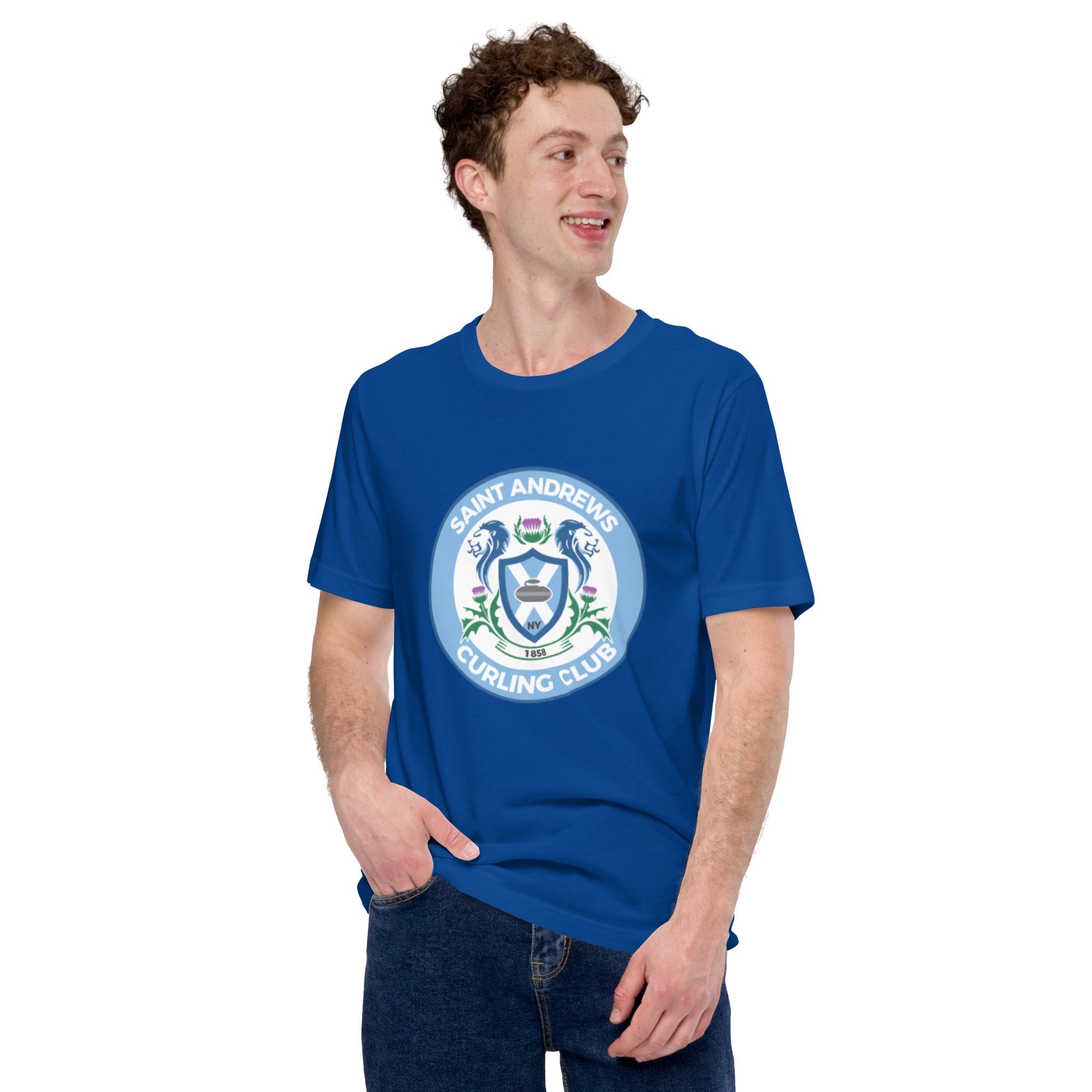 Saint Andrews Curling Club Unisex t-shirt - Broomfitters