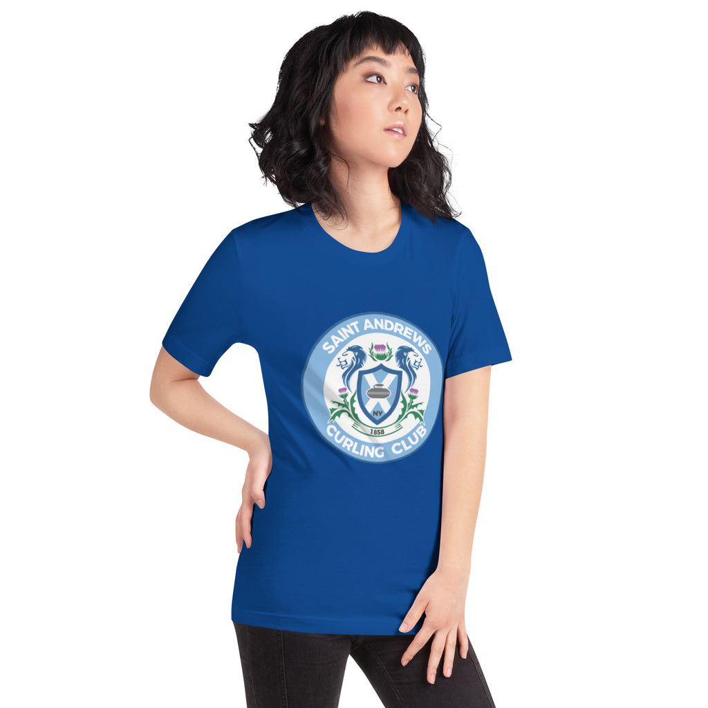 Saint Andrews Curling Club Unisex t-shirt - Broomfitters