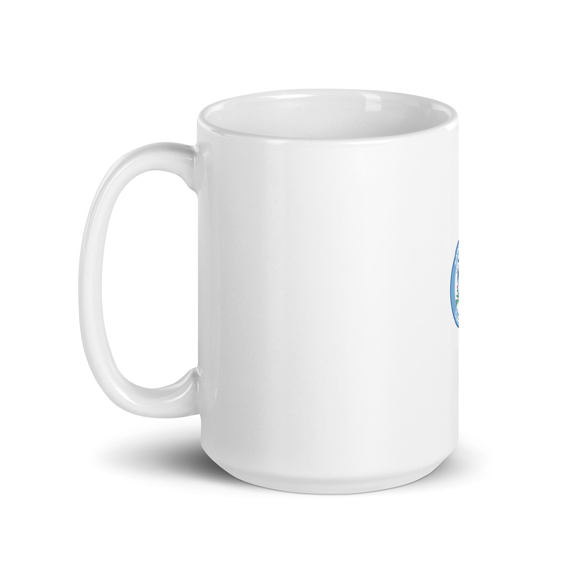 SAINT ANDREWS CURLING CLUB White glossy mug - Broomfitters