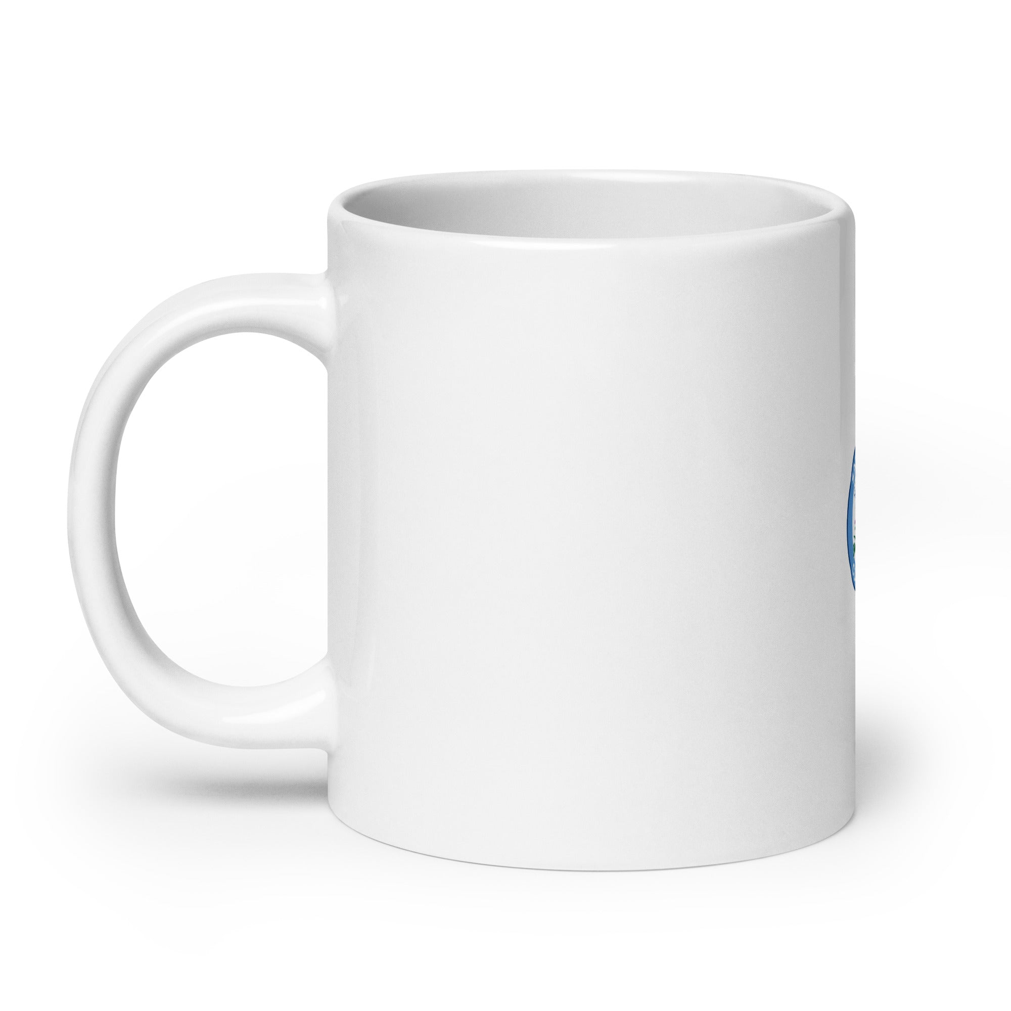 SAINT ANDREWS CURLING CLUB White glossy mug - Broomfitters