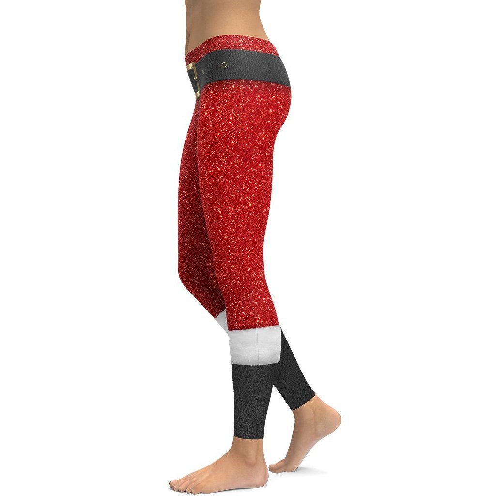 Santa's Outfit Leggings - Broomfitters