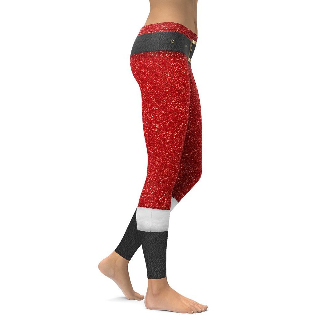 Santa's Outfit Leggings - Broomfitters