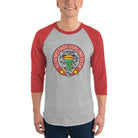 Schenectady Curling Club 3/4 sleeve raglan shirt - Broomfitters