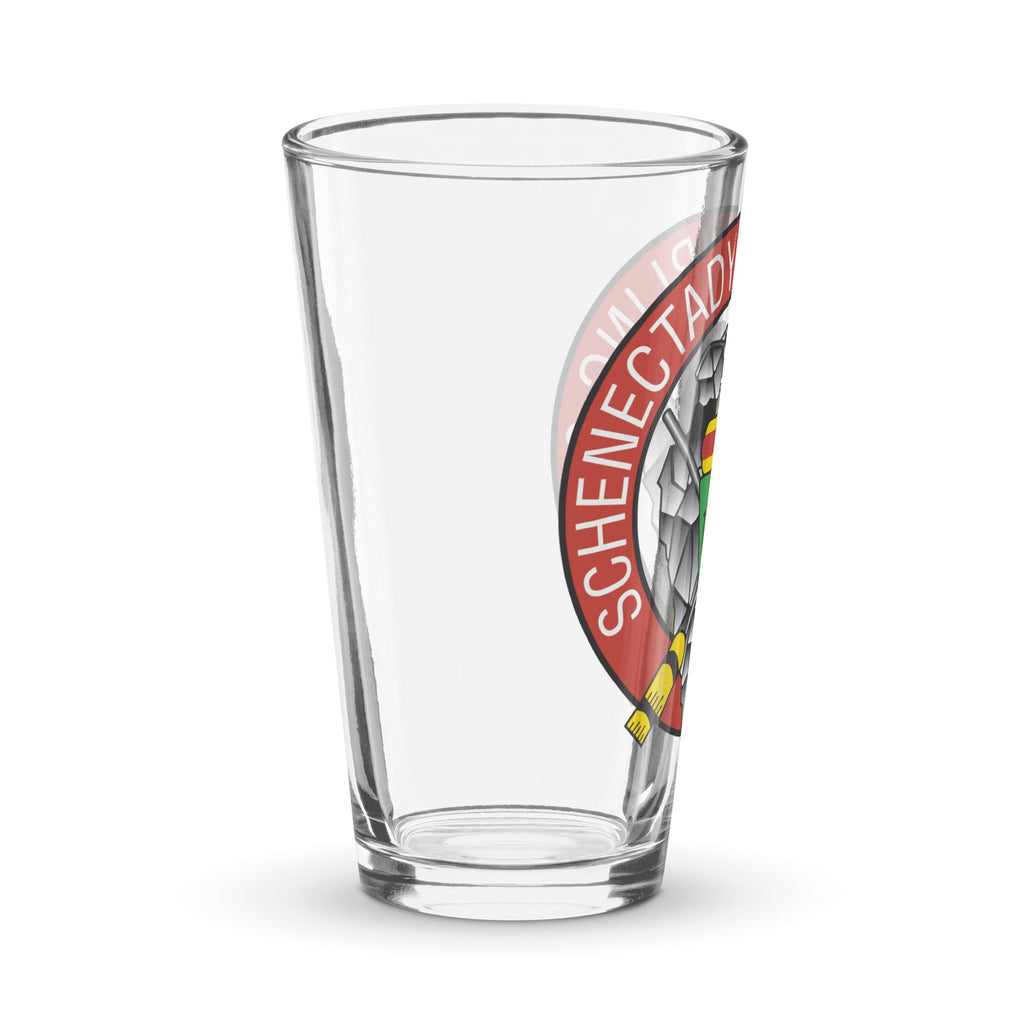 Schenectady Curling Club Shaker pint glass - Broomfitters