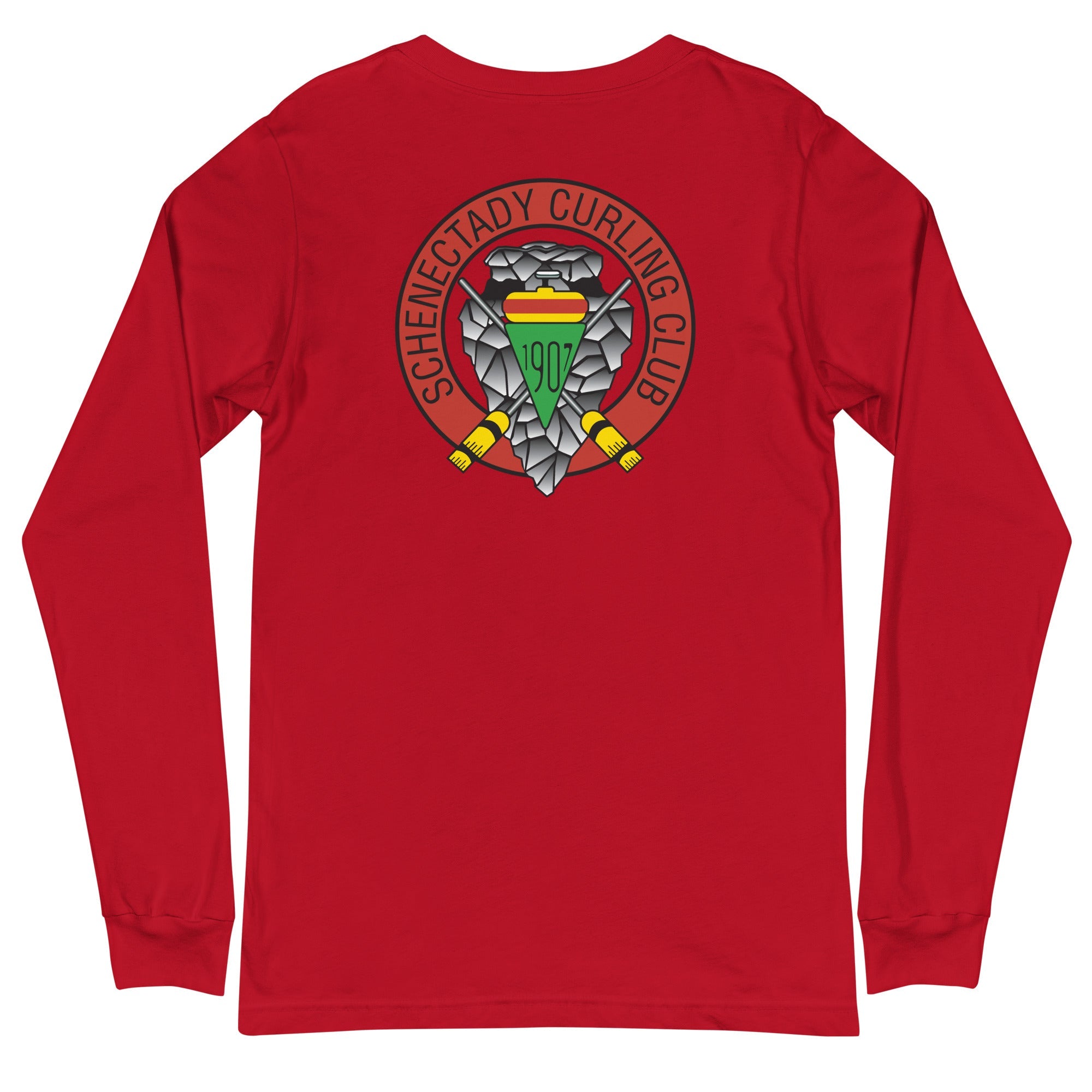 Schenectady Curling Club Unisex Long Sleeve Tee - Broomfitters