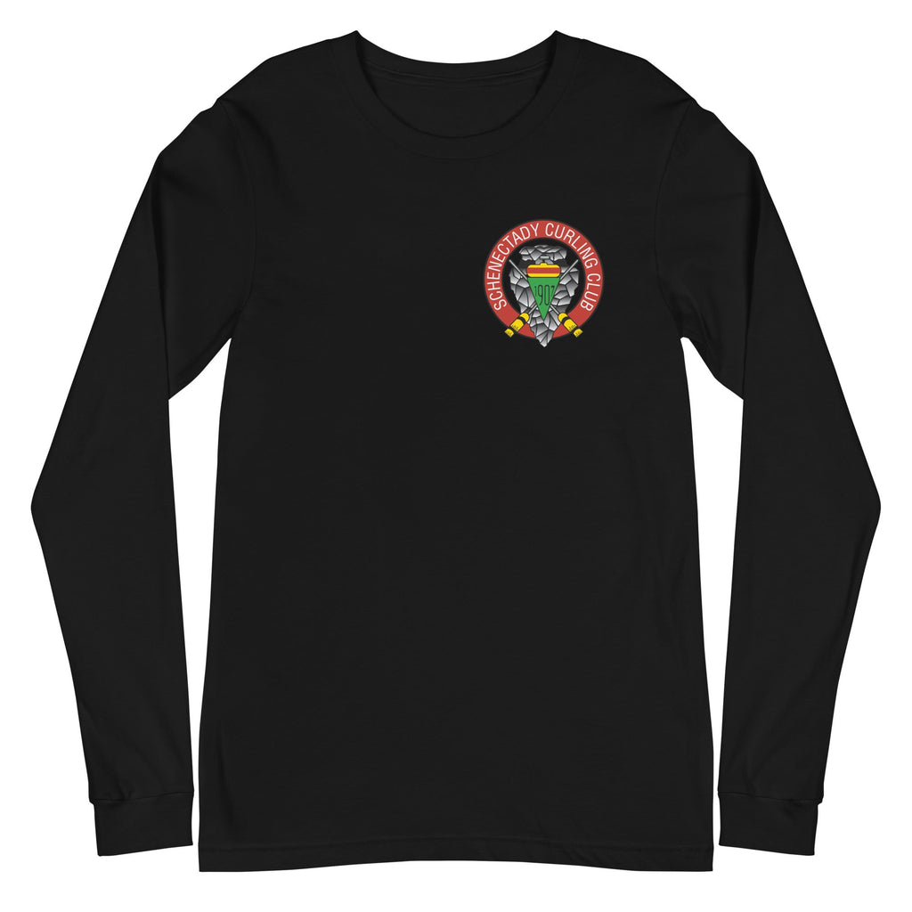 Schenectady Curling Club Unisex Long Sleeve Tee - Broomfitters