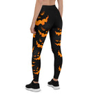 Spooky Pumpkin Halloween Leggings - Broomfitters