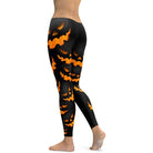 Spooky Pumpkin Halloween Leggings - Broomfitters