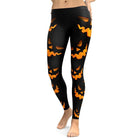 Spooky Pumpkin Halloween Leggings - Broomfitters