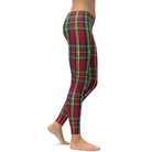 Tartan Christmas Leggings - Broomfitters