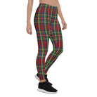 Tartan Christmas Leggings - Broomfitters