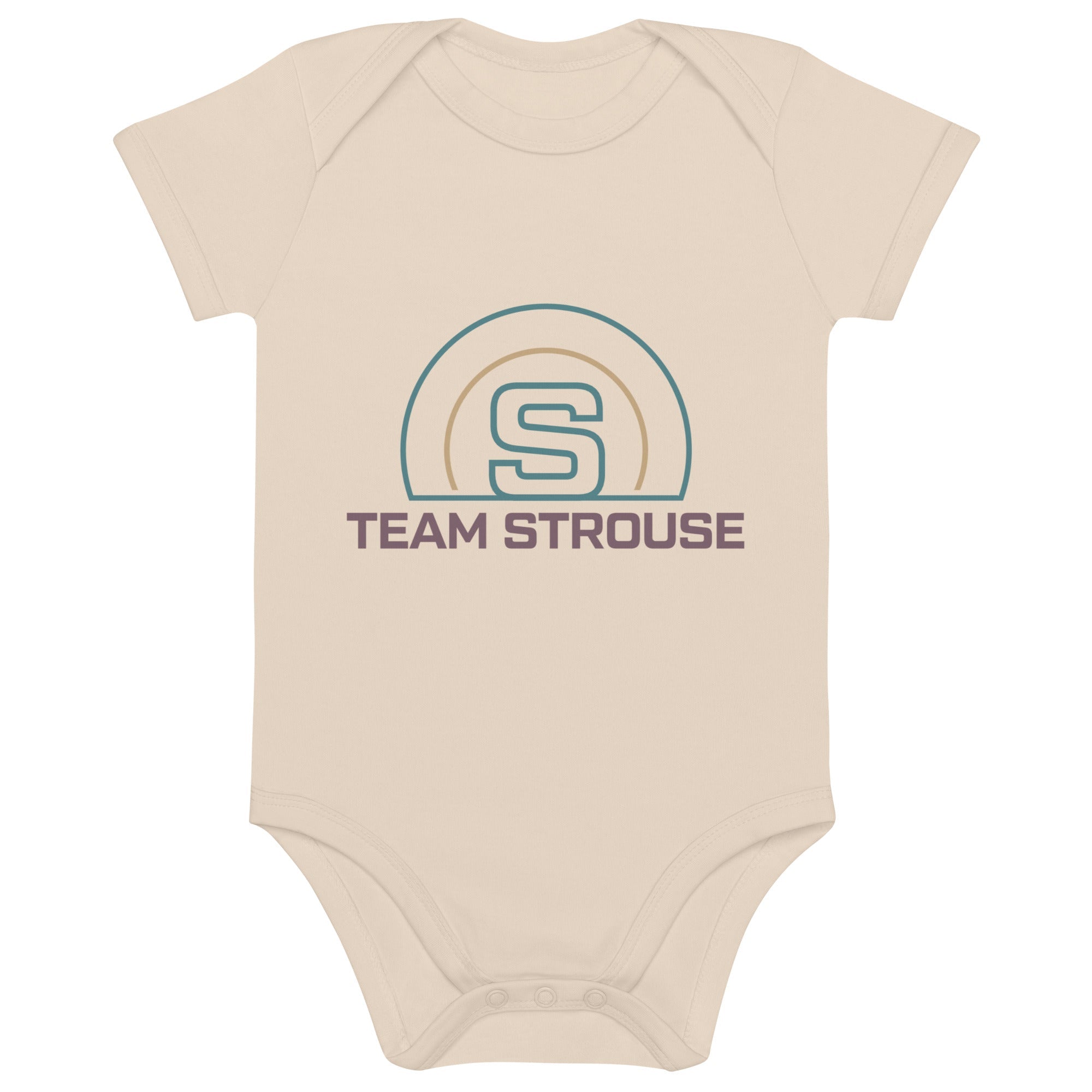 TEAM STROUSE Organic cotton baby bodysuit - Broomfitters