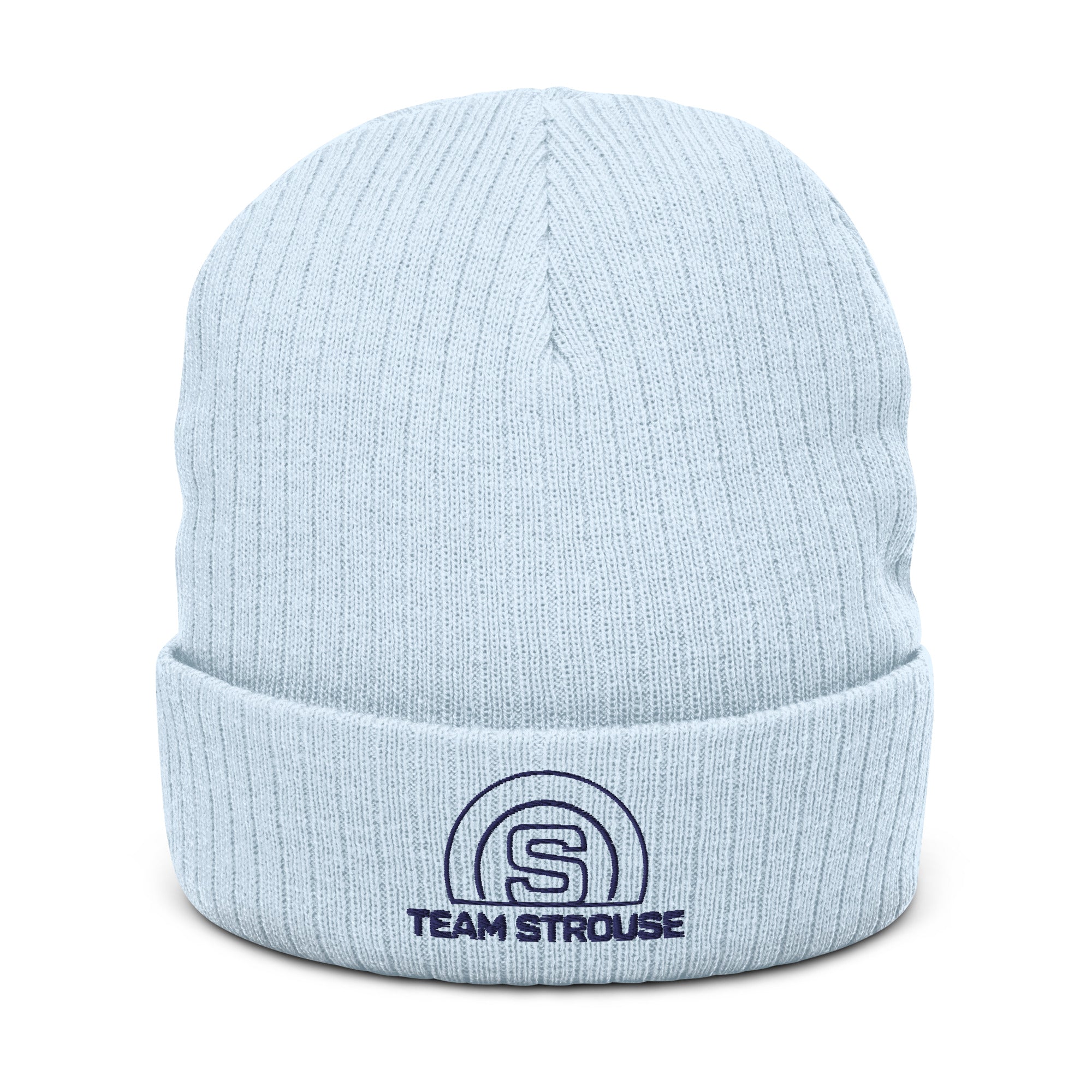 Team Strouse Ribbed knit beanie - Broomfitters