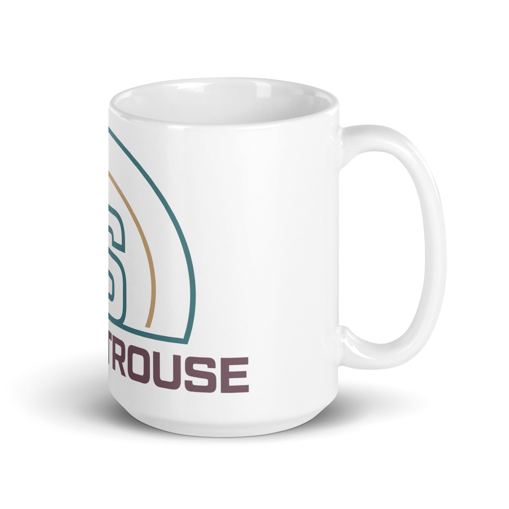 TEAM STROUSE White glossy mug - Broomfitters