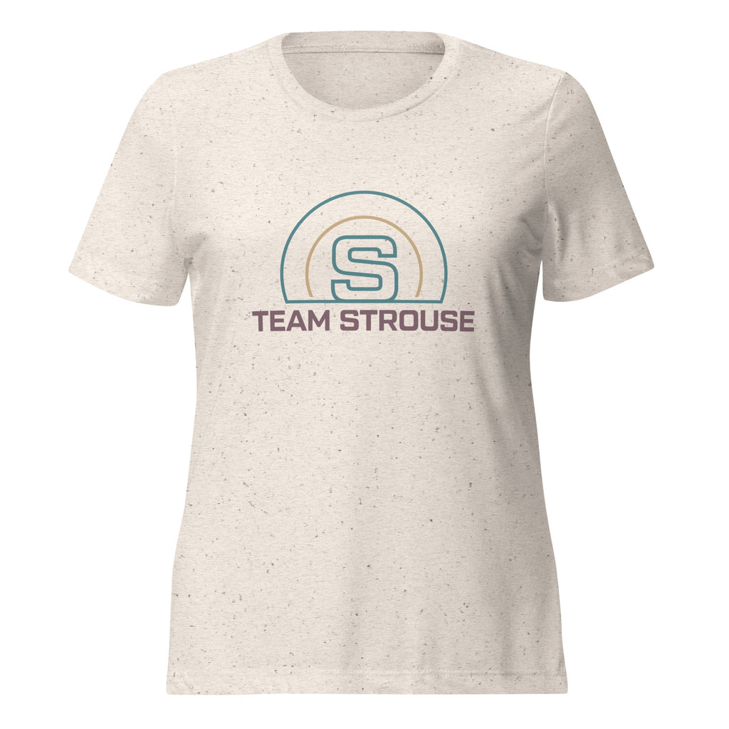 Team Strouse Women’s relaxed tri-blend t-shirt - Broomfitters