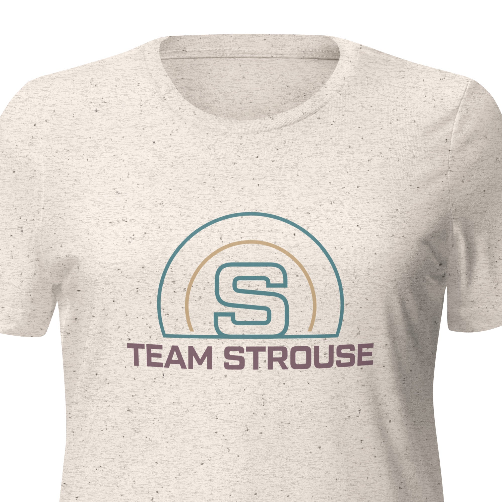 Team Strouse Women’s relaxed tri-blend t-shirt - Broomfitters