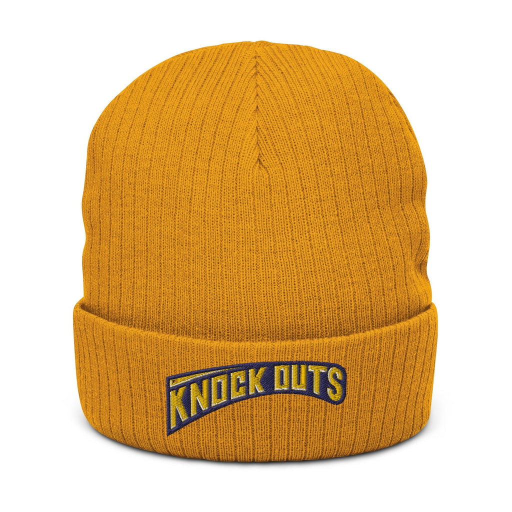 The Knockouts Ribbed knit beanie - Broomfitters