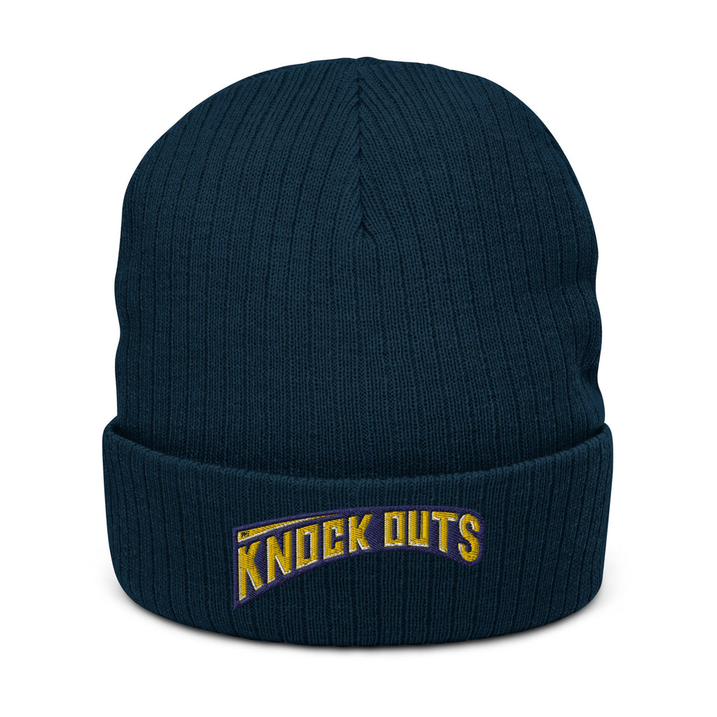 The Knockouts Ribbed knit beanie - Broomfitters