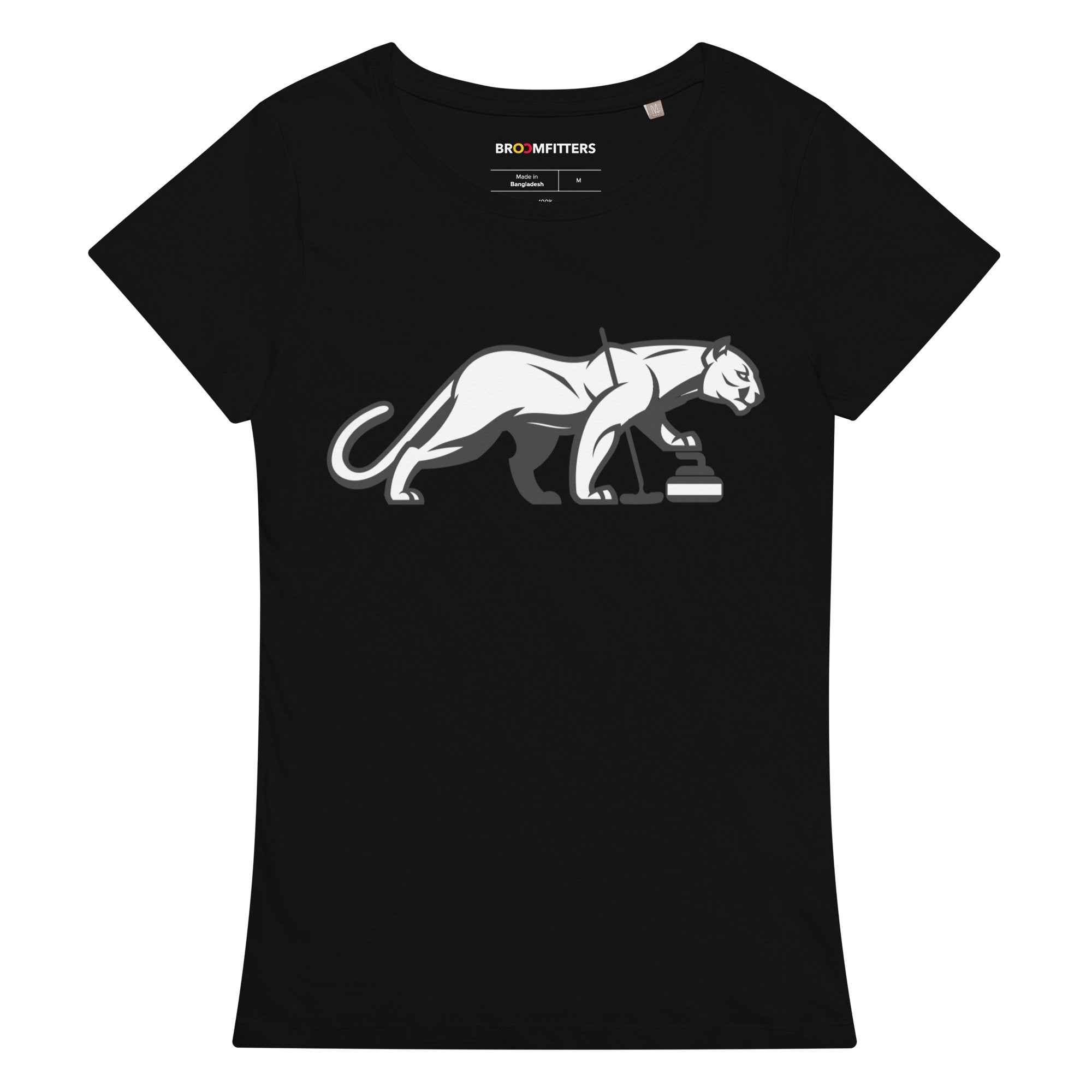 The Night Cat - Curling at Penn State - Women's t-shirt - Broomfitters