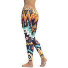 Tribal Print Leggings - Broomfitters