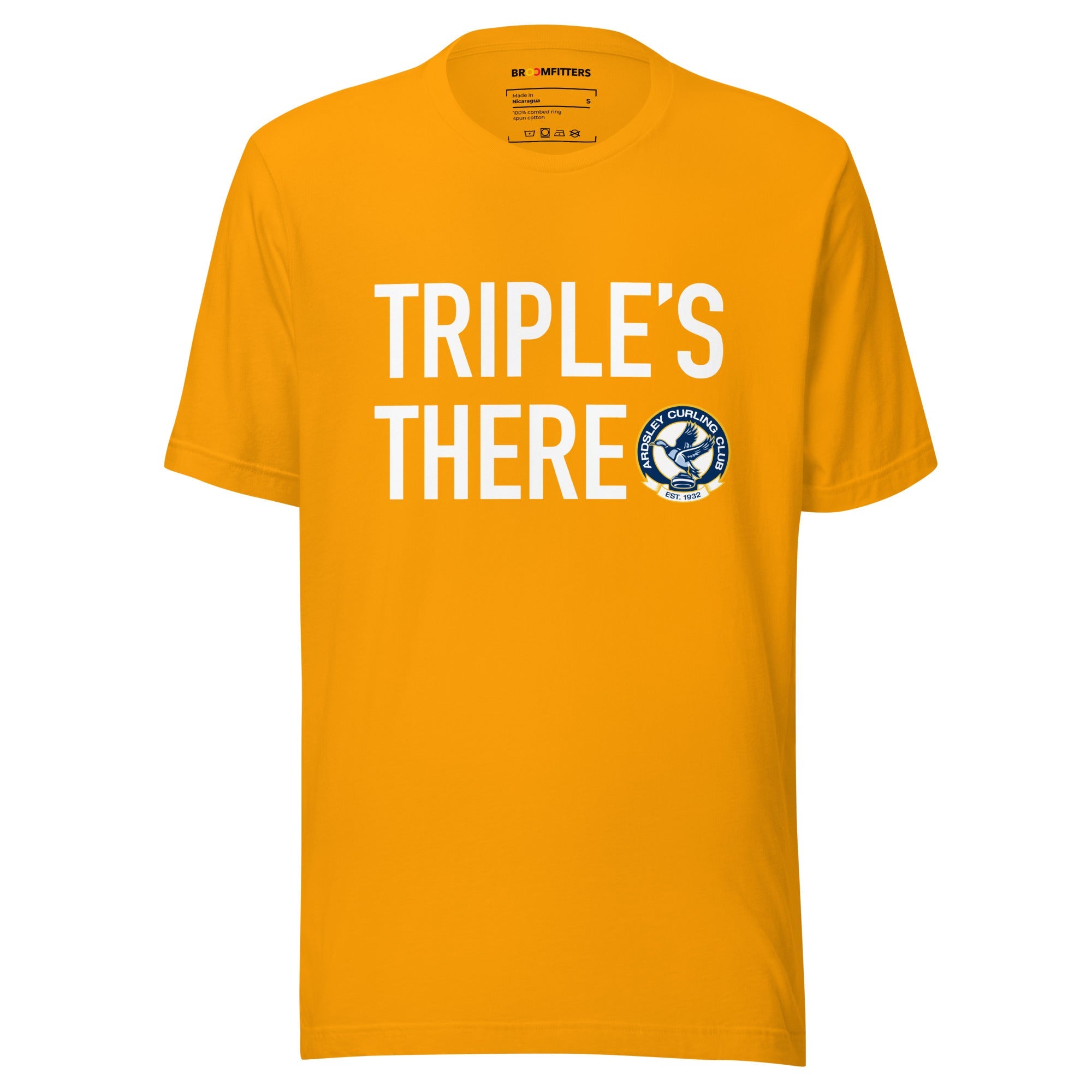 Triple's There - Ardsley Curling Club T-Shirt - Broomfitters