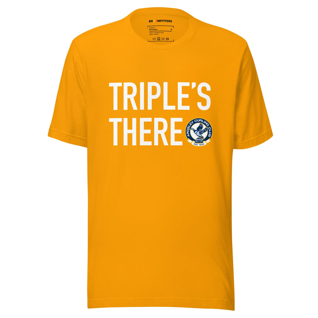 Triple's There - Ardsley Curling Club T-Shirt - Broomfitters